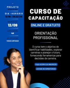 Foto de divulgação do curso